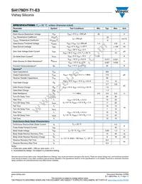 SI4178DY-T1-E3 Datasheet Page 2