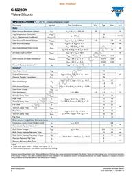 SI4228DY-T1-GE3 Datasheet Page 2