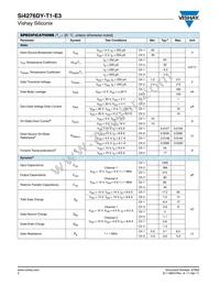 SI4276DY-T1-E3 Datasheet Page 2
