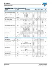 SI4276DY-T1-GE3 Datasheet Page 2