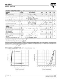 SI4386DY-T1-GE3 Datasheet Page 2
