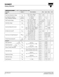 SI4388DY-T1-GE3 Datasheet Page 2