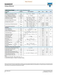 SI4403CDY-T1-GE3 Datasheet Page 2