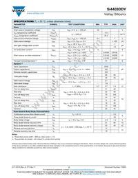 SI4403DDY-T1-GE3 Datasheet Page 2