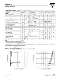 SI4408DY-T1-GE3 Datasheet Page 2
