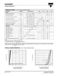 SI4420BDY-T1-GE3 Datasheet Page 2