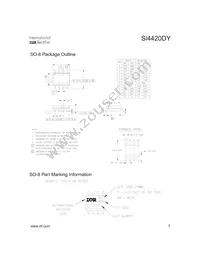 SI4420DYTR Datasheet Page 7