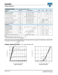 SI4426DY-T1-GE3 Datasheet Page 2