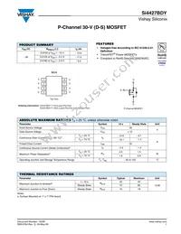 SI4427BDY-T1-GE3 Datasheet Cover