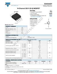 SI4434ADY-T1-GE3 Datasheet Cover