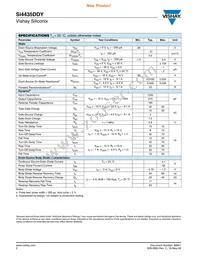 SI4435DDY-T1-E3 Datasheet Page 2