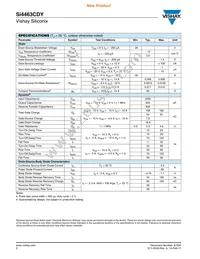 SI4463CDY-T1-GE3 Datasheet Page 2