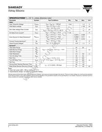 SI4465ADY-T1-GE3 Datasheet Page 2