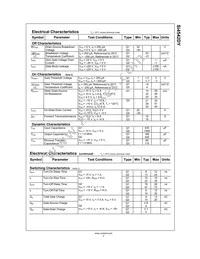 SI4542DY Datasheet Page 2