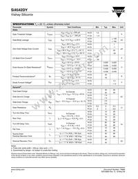 SI4542DY-T1-E3 Datasheet Page 2