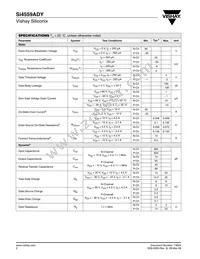SI4559ADY-T1-E3 Datasheet Page 2