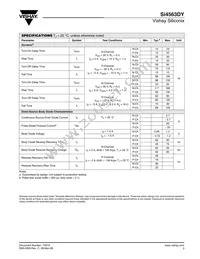 SI4563DY-T1-GE3 Datasheet Page 3