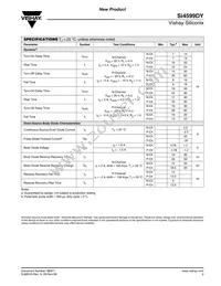 SI4599DY-T1-GE3 Datasheet Page 3