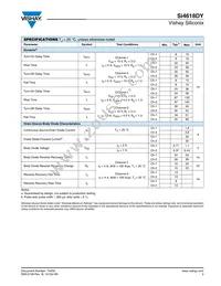 SI4618DY-T1-GE3 Datasheet Page 3