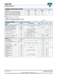 SI4621DY-T1-E3 Datasheet Page 2