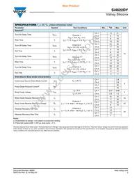 SI4622DY-T1-E3 Datasheet Page 3