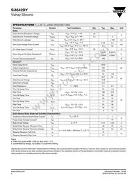 SI4642DY-T1-E3 Datasheet Page 2