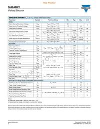 SI4646DY-T1-GE3 Datasheet Page 2