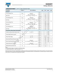 SI4650DY-T1-E3 Datasheet Page 3