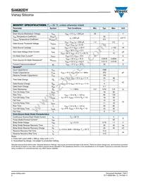 SI4682DY-T1-GE3 Datasheet Page 2