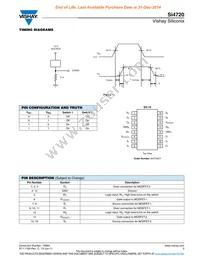 SI4720CY-T1-E3 Datasheet Page 3