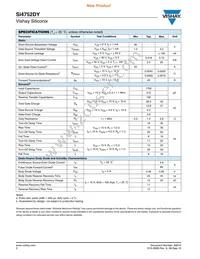 SI4752DY-T1-GE3 Datasheet Page 2