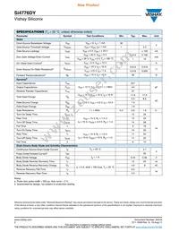 SI4776DY-T1-GE3 Datasheet Page 2