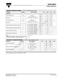 SI4814BDY-T1-GE3 Datasheet Page 3