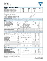 SI4823DY-T1-E3 Datasheet Page 2