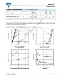 SI4823DY-T1-E3 Datasheet Page 3