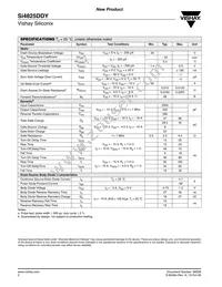 SI4825DDY-T1-GE3 Datasheet Page 2