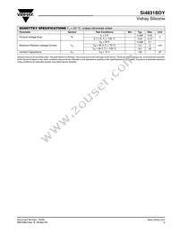 SI4831BDY-T1-GE3 Datasheet Page 3