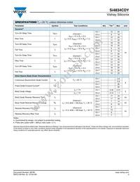 SI4834CDY-T1-GE3 Datasheet Page 3