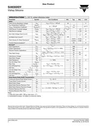 SI4835DDY-T1-GE3 Datasheet Page 2