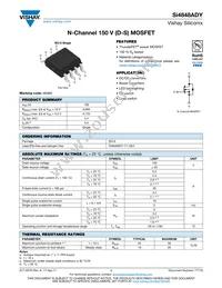 SI4848ADY-T1-GE3 Datasheet Cover