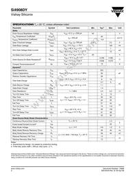SI4908DY-T1-GE3 Datasheet Page 2