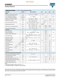 SI4909DY-T1-GE3 Datasheet Page 2