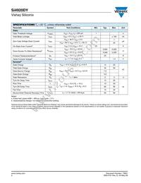 SI4920DY-T1-E3 Datasheet Page 2
