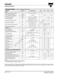 SI4932DY-T1-GE3 Datasheet Page 2