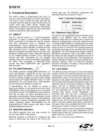 SI5010-B-GMR Datasheet Page 10