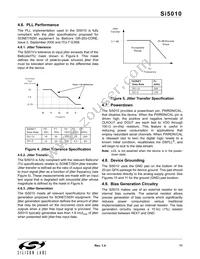 SI5010-B-GMR Datasheet Page 11