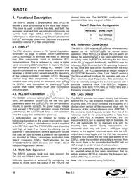 SI5010-BM Datasheet Page 10