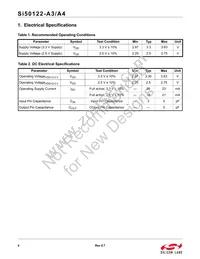 SI50122-A4-GMR Datasheet Page 4