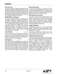 SI5013-BM Datasheet Page 16