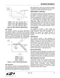 SI5023-BM Datasheet Page 17